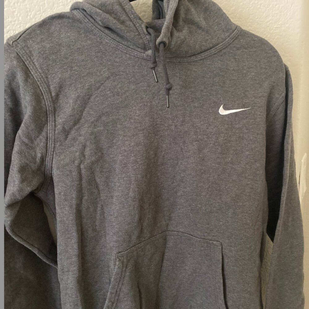 Nike dark grey hoodie